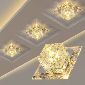 3W 5W Ceiling Lights Aisle Crystal