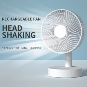 KASYDoFF 3600mAh oscillating USB desk fan