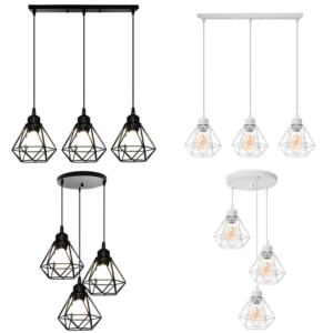 Nordic Iron Single-Head E27 Pendant Light