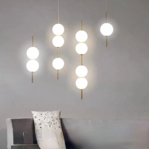 Modern Glass Ball Pendant Light