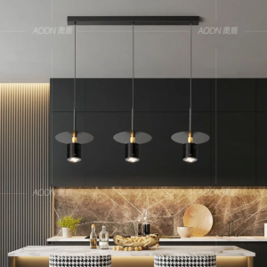 Modern Minimalist LED Pendant Light White