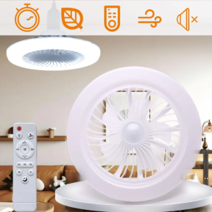 2-in-1 E27 Ceiling Fan Lamp