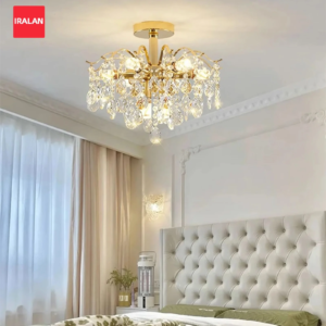 French Ceiling Lamp Luxury Crystal Pendant