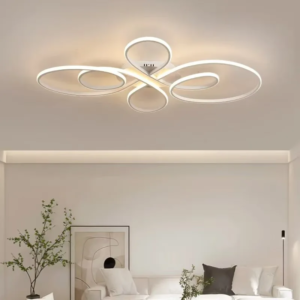 Chinese Knot Modeling Modern Chandelier