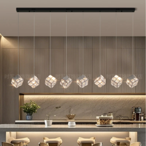 Modern Multi-Head LED Pendant Chandelier