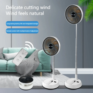HOMEFISH Portable Oscillating Standing Fan