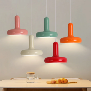 Nordic Cream Mushroom Pendant Light