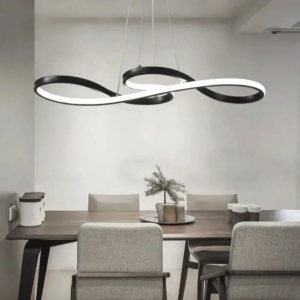 JOYINLED Modern Minimalist Linear LED Pendant Light