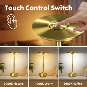 Retro USB-C Rechargeable Desk Lamp