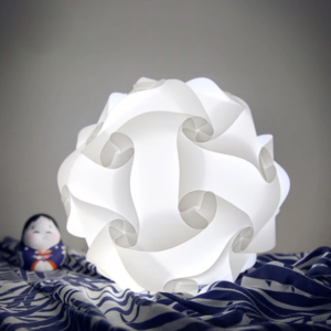Nordic minimalist DIY puzzle ball pendant lamp