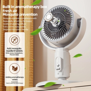 360 Circulation Floor Fan HOMEFISH