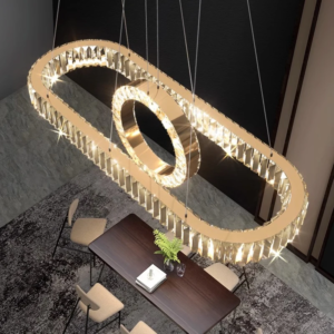 Modern Gold Alloy Pendant Light