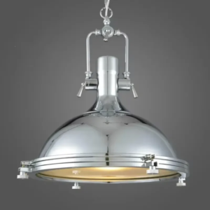 Industrial Vintage Wrought Iron Edison Pendant Light in bronze