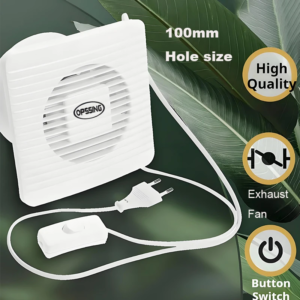 220V EU UK AU Electric Exhaust Fan Toilet
