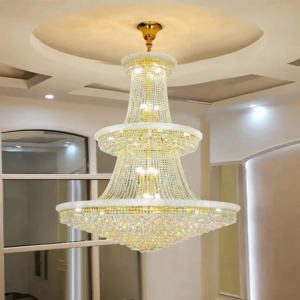 Luxury Crystal Chandelier for Villa Attic Stairs