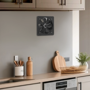 Black Wall Mount Exhaust Fan