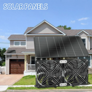 Solar Exhaust Fan Greenhouse Chicken Coop