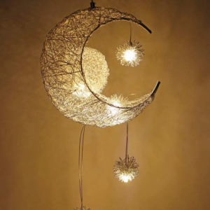 Modern Creative Moon and Star LED Pendant Light