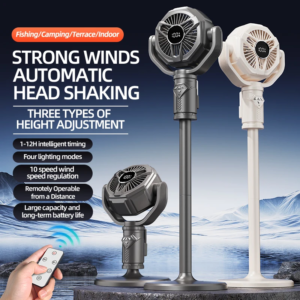 Electric Air Turbine Circulation Fan Beige