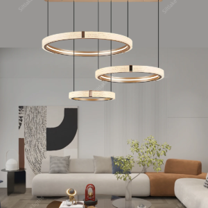Modern Round Ring LED Pendant Light