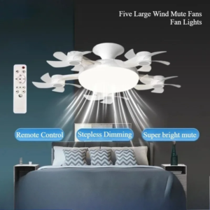 Drone Design Silent Ceiling Fan Light