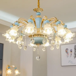Modern Nordic crystal pendant chandelier