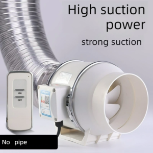 Remote Control Silent Inline Exhaust Fan