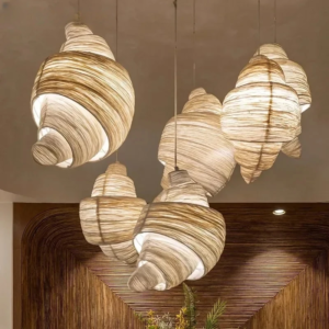 Designer Conch Hand-Knitted Pendant Chandelier