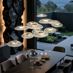Dining Room Designer Glass Pendant Light