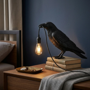 Modern Creative Lucky Bird Resin Table Lamp