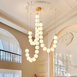 Modern Multi-Head LED Pendant Chandelier
