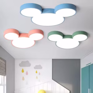 Cute Modern Mickey Nordic Ceiling Lamp Kids Room