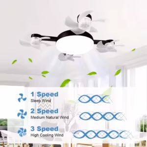 E27 Drone Ceiling Fan Light