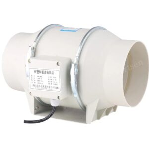 3-Inch Exhaust Fan Silent Inline Pipe Duct Fan Bathroom Extractor Ventilation Kitchen