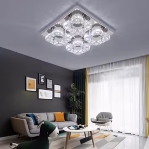 GreeLustr Ceiling Lights Chandelier Silvery