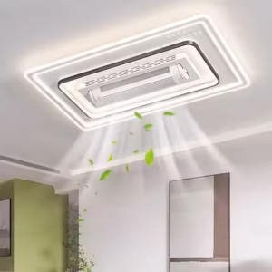 LED Ceiling Fan Light Invisible Bladeless