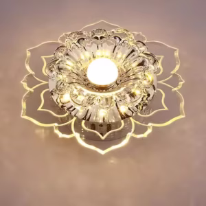 LED Crystal Lampshade Ceiling Lamp Surface Mount