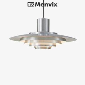 Menvix Nordic Art Deco LED Pendant Light 47cm for Living Room, Dining Room, Study
