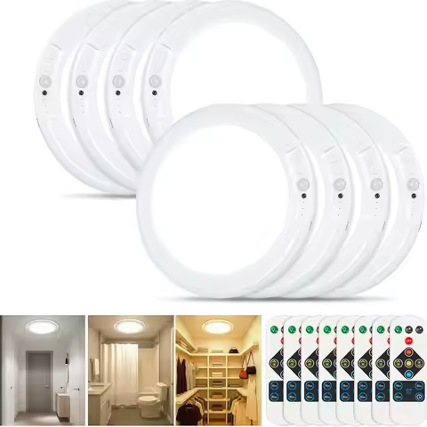 Motion Sensor Ceiling Light Rechargeable Pack