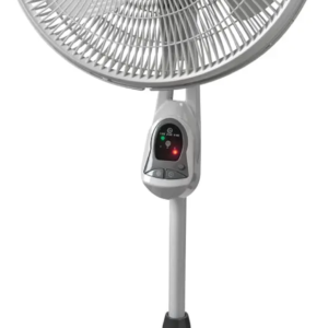 16 inch white oscillating pedestal fan