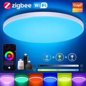 Tuya Zigbee Smart LED Ceiling Lamp RGBCW