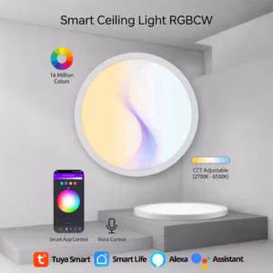 Ultra-Thin Smart Ceiling Light RGB Color Changing